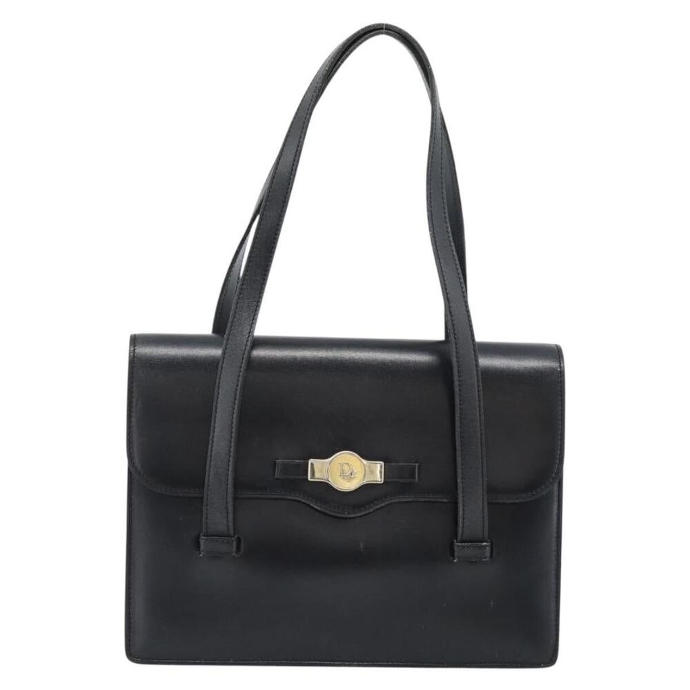 Dior Saddle Bag Black Calfskin Leather Handbag